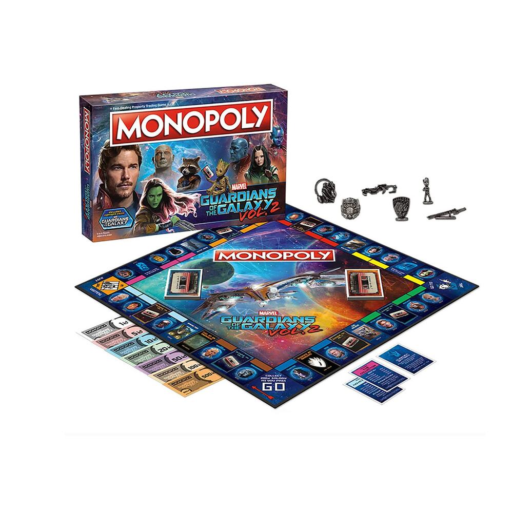 Monopoly Guardians of the Galaxy Vol 2 Board Game BRAND NEW SEALED